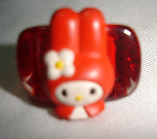 Sanrio 1997 My Melody Plastic Ring - Lavits Figure
 - 1