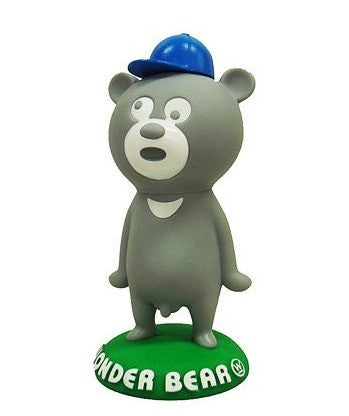 The Wonderful! Design Works Wonder Bear Grey Pink Black Brown 4 6" Vinyl Figure Set - Lavits Figure
 - 2