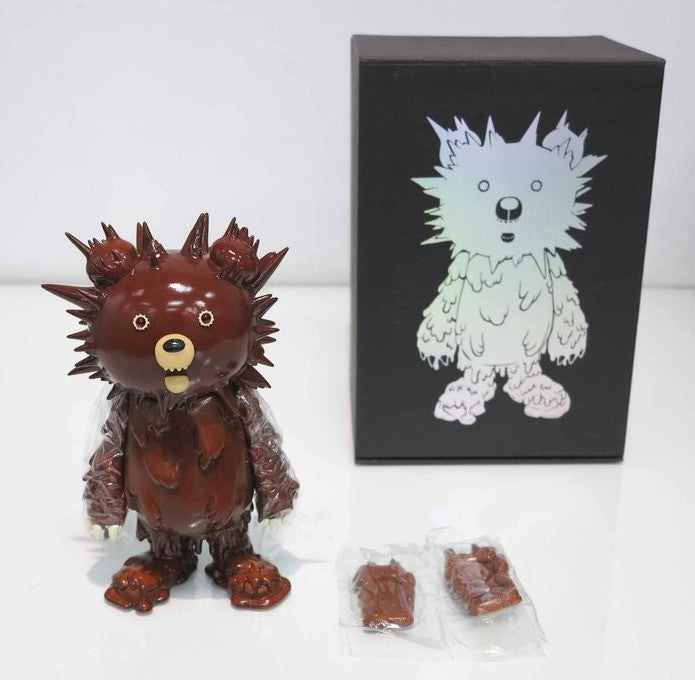 Instinctoy Hiroto Ohkubo Inc Woodgrain Color Ver 8" Vinyl Figure Used - Lavits Figure
 - 1