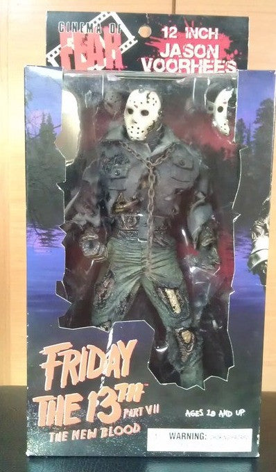 Mezco Toys 1/6 12" Cinema Of Fear Friday The 13th The New Blood Jason Voorhees Action Figure - Lavits Figure
