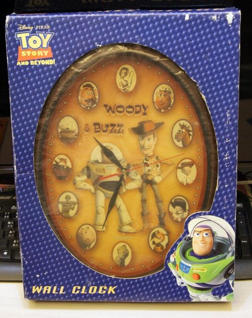 Sega Toy Story And Beyond Woody & Buzz Wall Clock - Lavits Figure
 - 2