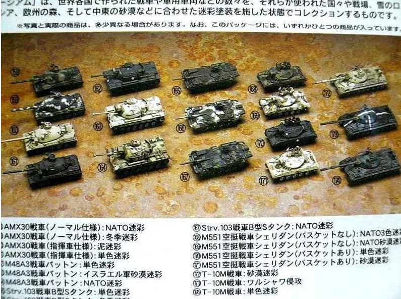 Takara 1/144 WTM World Tank Museum Panzer Tales Series 09 18 Figure Set Used