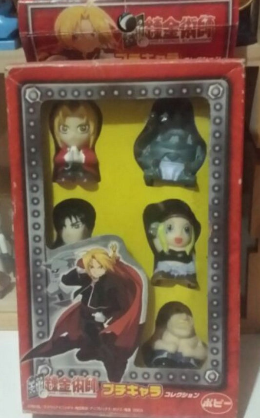 Popy Fullmetal Alchemist Mini Soft Finger Puppet Part 1 5 Figure Set