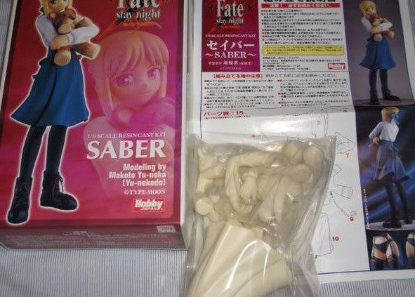 Hobby Japan 1/8 Fate Stay Night Saber Cold Cast Model Kit Figure - Lavits Figure
 - 2