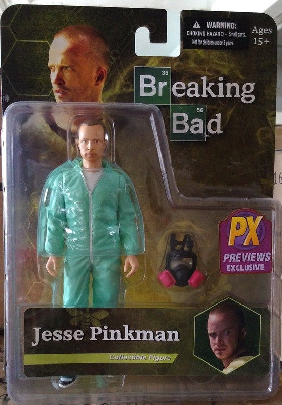 Mezco Toys Breaking Bad PX Previews Exclusive Jesse Pinkman Green Suit Ver 6" Collectible Figure - Lavits Figure
