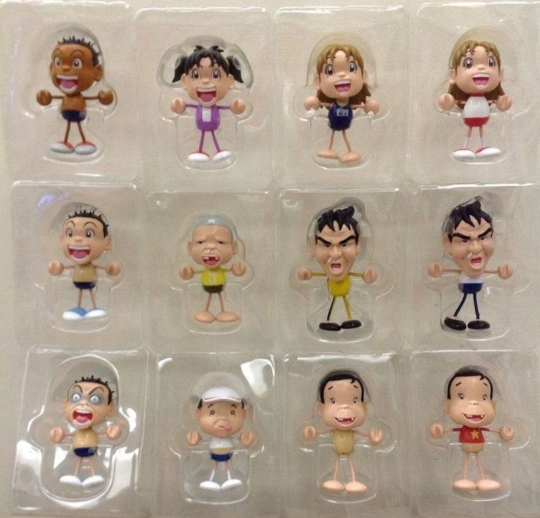 Japan Super Radical Gag Family Urayasu Tekkin Kazoku Mini Action Doll Collection 12 Figure Set Used - Lavits Figure
 - 3