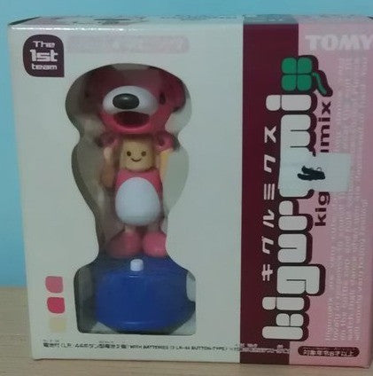 Tomy Character Mix Kigurumix The 1st Team No 01 Inu Pink Mini Dance Figure - Lavits Figure
