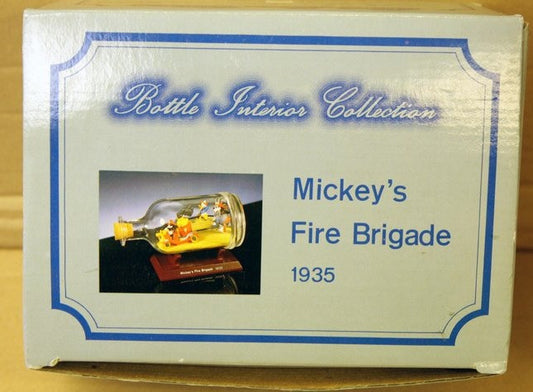 Epoch Disney Bottle Interior Collection Mickey's Fire Brigade 1935 Figure Used - Lavits Figure
 - 1