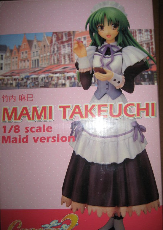 Clayz 1/8 Canvas 2 Mami Takeuchi Maid Version Resin Statue Figure Used - Lavits Figure
