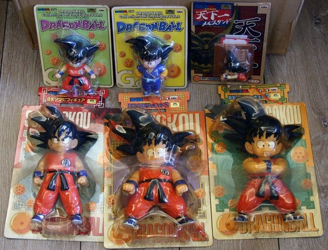 Banpresto Dragon Ball Collection Soft Vinyl 6 Junior Son Goku Figure Set - Lavits Figure
 - 1