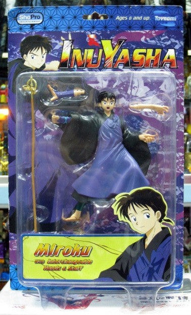 Toynami Inu Yasha Miroku 5" Action Figure - Lavits Figure
