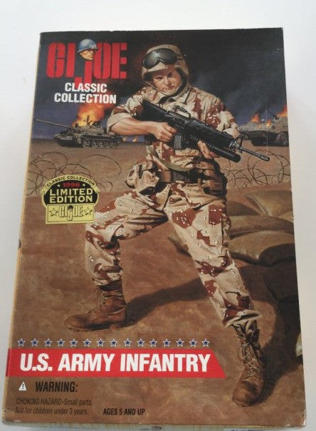 G.I. Joe 1996 1/6 12" Classic Collection Limited Edition U.S. Army Infantry Action Figure