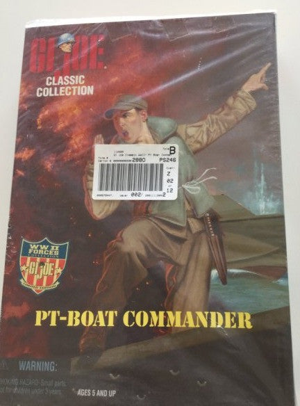 G.I. Joe 1996 1/6 12" Classic Collection WWII Froces PT Boat Commander Action Figure