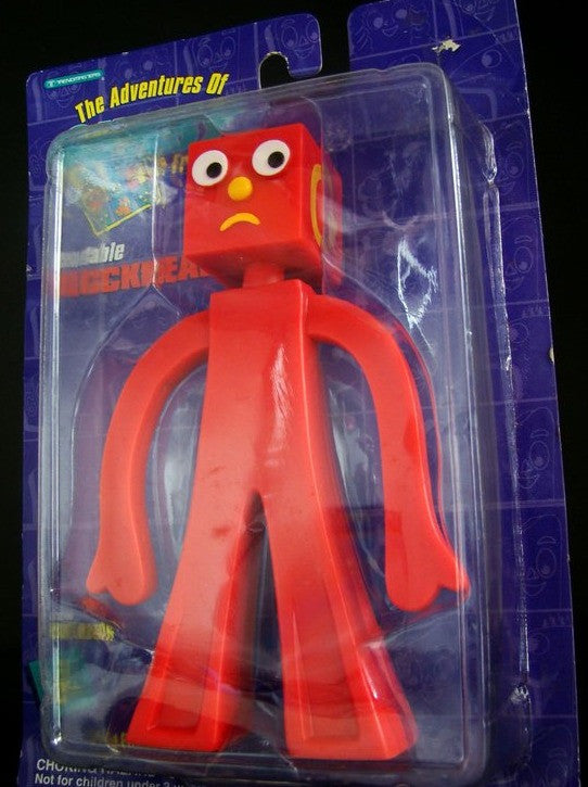 Nickelodeon The Adventure Of Gumby Bendable Blockhead Trading Figure