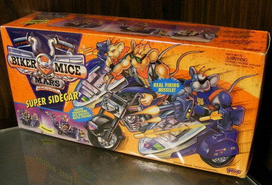 Galoob Biker Mice From Mars Super Sidecar Figure - Lavits Figure
 - 2