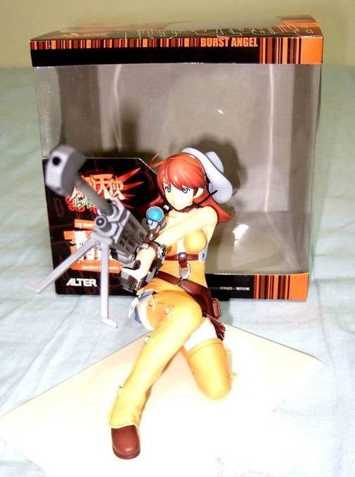 Alter 1/8 Burst Angel Meg Pvc Collection Figure Used - Lavits Figure
