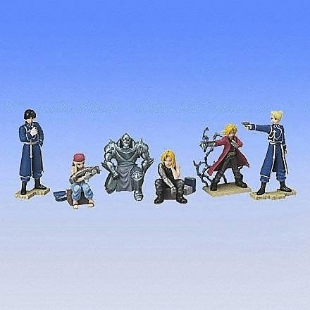 Bandai Fullmetal Alchemist Gashapon Diorama Scene Part 1 6 Trading Figure Set - Lavits Figure
 - 1