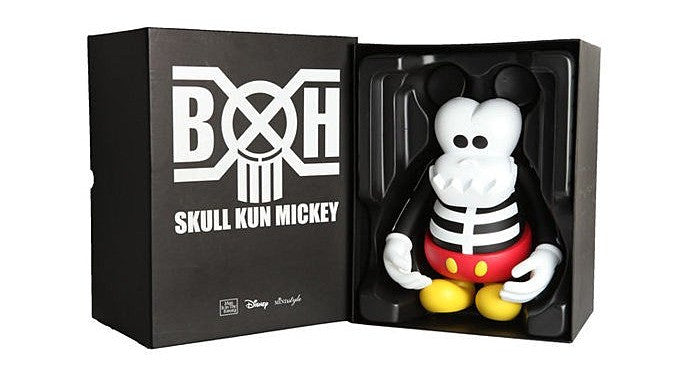Bounty Hunter BxH 2012 Disney MINDstyle Skull Kun Micky Ver 7" Vinyl Figure - Lavits Figure
