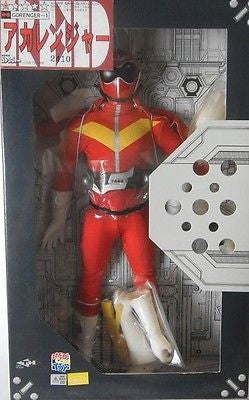 Medicom Toys 1/6 12" Himitsu Sentai Gorenger Red Ranger Fighter Action Figure - Lavits Figure
