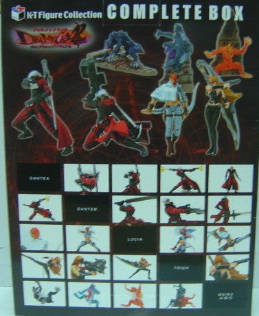 Kaiyodo Takara K-T Devil May Cry Complete Box Vol 1 7 Collection Action Figure Set