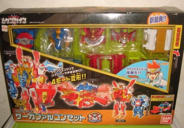 Bandai MRR Machine Robo Mugenbine Rescue Robot Mugen Engine Saga Falco ...
