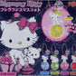 Yujin Sanrio Charmmy Hello Kitty Gashapon 5 Perfume Mascot Key Chain Figure Set - Lavits Figure
 - 1