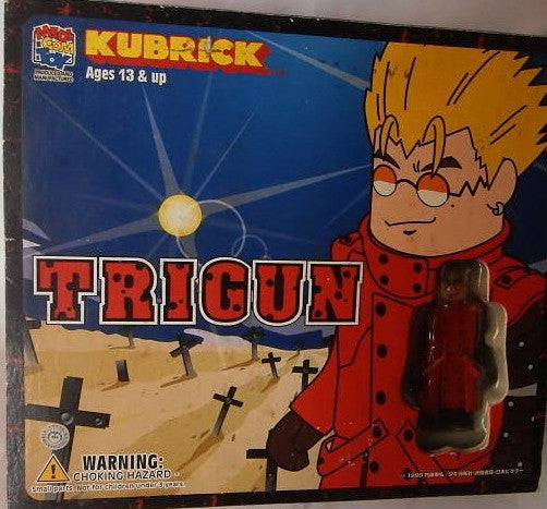 Medicom Toy Kubrick 100% Trigun 3 Figure Set