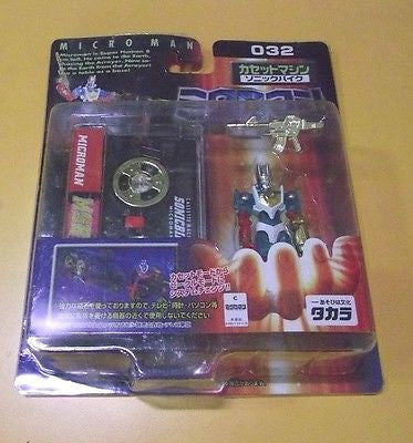 Takara Microman Magne Powers Series 032 Cassette Sonic Bike Clark Action Figure - Lavits Figure
 - 1