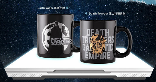 Star Wars Rogue One Taiwan Family Mart Limited 2 4" Ceramics Mug Cup Set - Lavits Figure
