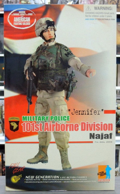 Dragon 12" 1/6 Military Police 101st Airborne Division Najaf Jennifer Action Figure - Lavits Figure
 - 1