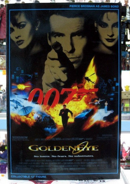 Sideshow 1/6 12" Golden Eye 007 James Bond Pierce Brosnan Action Figure - Lavits Figure
 - 2