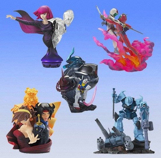 Bandai Gashapon Sunrise Imagination Figure Part 4 5 Trading Figure Set