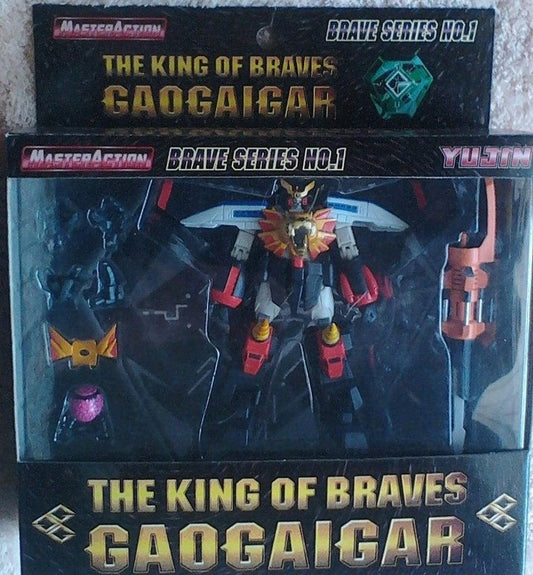 Yujin Master Action Sunrise King Of Braves Gaogaigar Series No 1 Posing Collection Figure