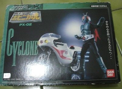Bandai Chogokin Soul Of Popynica PX-02 Kamen Masked Rider Cyclone Action Figure - Lavits Figure
 - 1