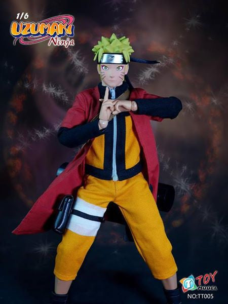 Tit Toys 1/6 12" TT005 Ninja Naruto Uzumaki Action Figure