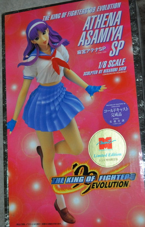 Epoch 1999 1/8 The King Of Fighters 99 Evolution Limited Edition Athena Asamiya SP Short Hair Ver Cold Cast Statue Figure