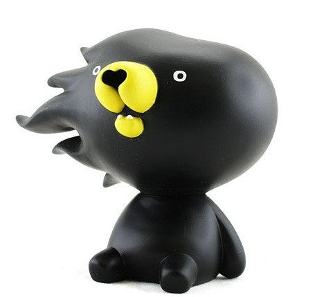 Akiyoshi Chino 2009 Cross World Connections Kumano Gollo Rotofugi Exclusive Black Ver 3" Vinyl Figure Used - Lavits Figure
 - 1