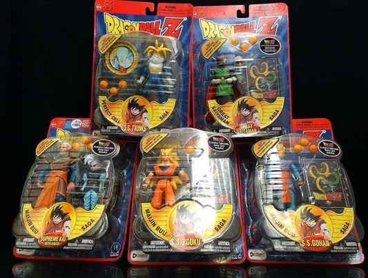 Irwin toys Dragon Ball Z Collect Them All Saga 5 6" Action Figure Set