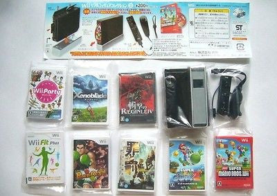 Nintendo Wii 1/6 Gashapon Trading Collection Vol. 5 Black Limited 8+2 Figure Set - Lavits Figure
