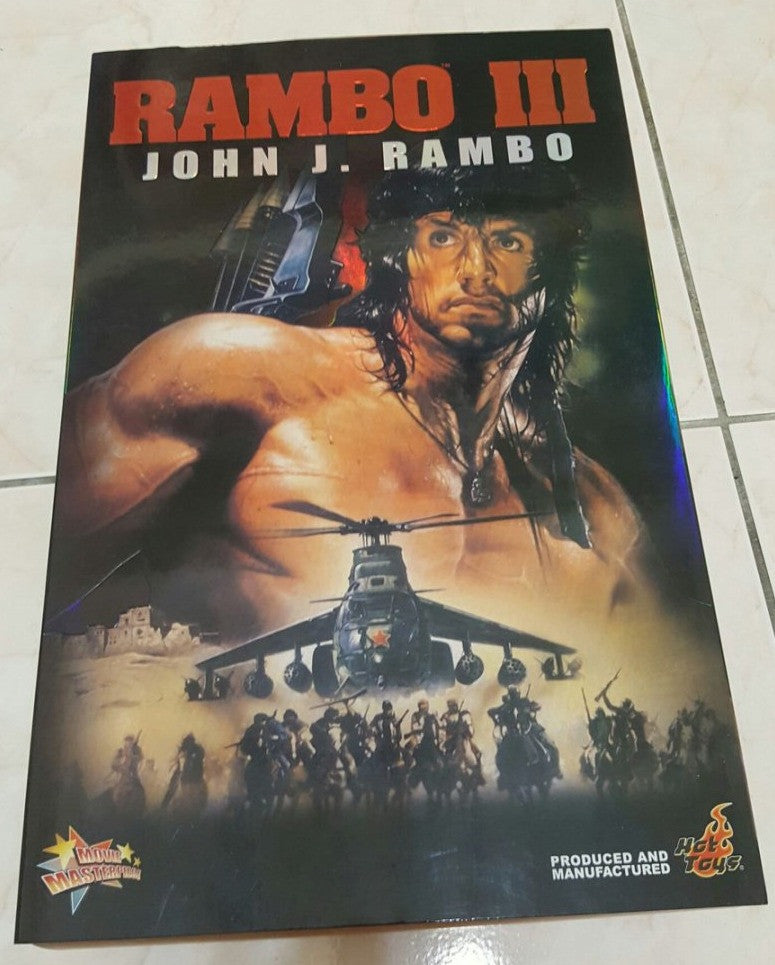 Hot Toys 1/6 12" Rambo III John J. Action Figure - Lavits Figure
 - 1