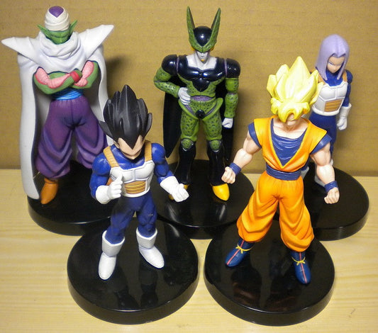 Bandai Dragon Ball Z DBZ Real Works Cell Edition 5 Trading Collection Figure Set Used - Lavits Figure
 - 1