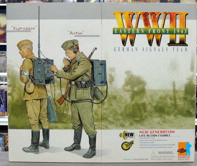 Dragon 12" 1/6 WWII Eastern Front 1943 German Signals Team Vaprossov Anton Action Figure - Lavits Figure
 - 1