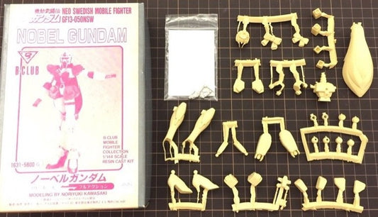 Bandai 1/144 B-Club Neo Swedish Mobile Fighter G Gundam GF13-050NSW Nobel Gundam Resin Cold Cast Model Kit Figure - Lavits Figure
