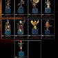 Yanoman Demon's Chronicle Part V 5 9+1 Secret 10 Color Chess Figure Set Used