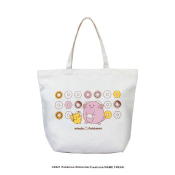 Mister Donut Taiwan Limited Pokemon Pocket Monster 16" Tote Bag Type A