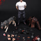 DamToys 1/6 12" Gangsters Kingdom GK011 Diamond 5 Ralap & The Wolf-Ghost Action Figure - Lavits Figure
 - 3