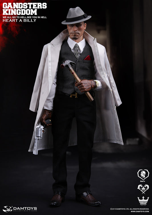 DamToys 1/6 12" Gangsters Kingdom GK012 Heart A Billy Action Figure - Lavits Figure
 - 1