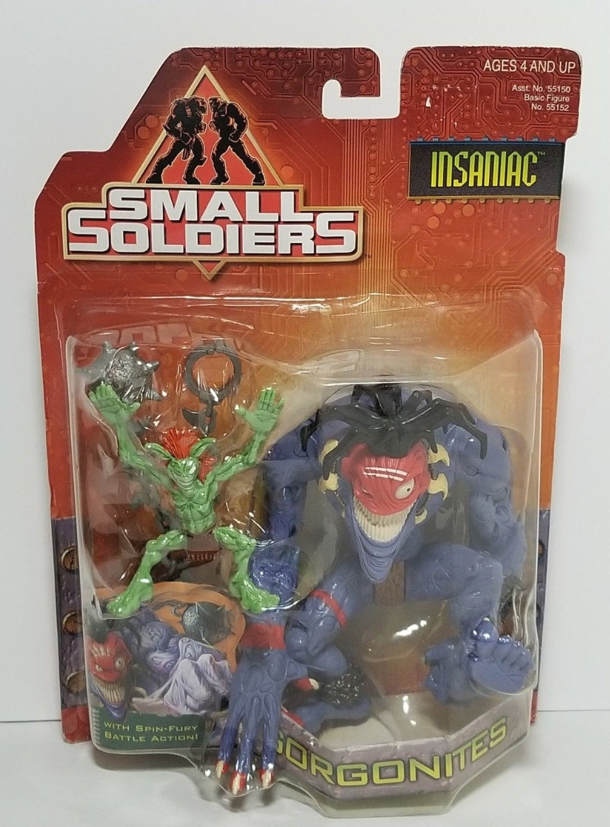 Kenner Small Soldiers Commando Elite Gorgonites Witchdoctor Insaniac Action Figure