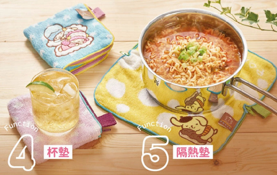 Sanrio Taiwan PX Mart Limited Useful 4 Mini Bag Set Hello Kitty Purin Dog Little Twin Stars My Melody