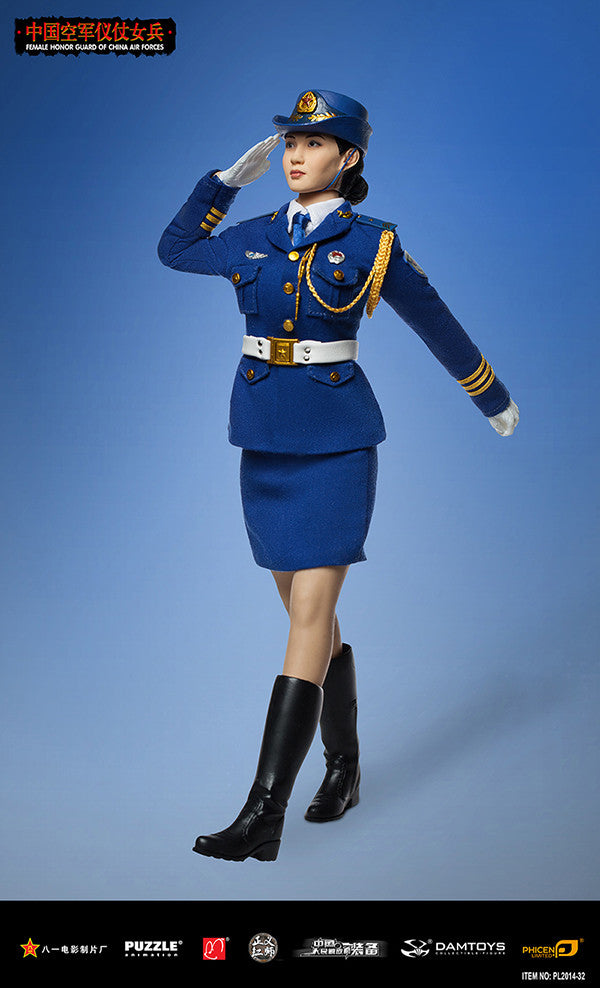 Phicen 1/6 12" PL2014-32 Female Honor Guard from China Air Force Action Figure - Lavits Figure
 - 3